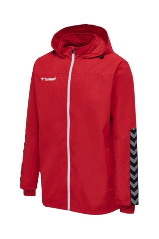 Veste à capuche - Rouge