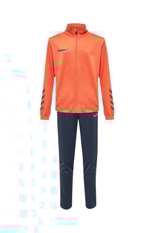 Veste et jogging - Orange et bleu marine