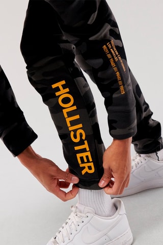 Joggingbroek Grijs en Zwart