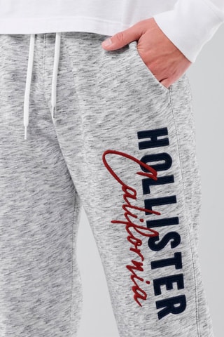 Joggingbroek Gemêleerd Lichtgrijs