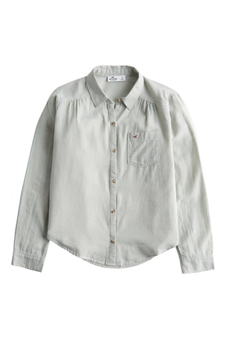 Blouse - Zeegroen