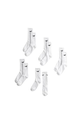 5 paar sokken - Wit