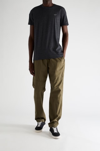 T-shirt - Gemêleerd Zwart