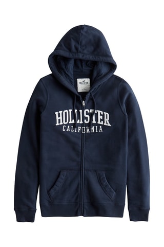 Fleece Sweater - Marineblauw