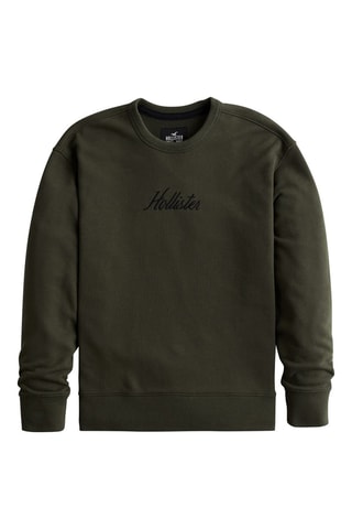 Fleece Sweater - Donkergroen