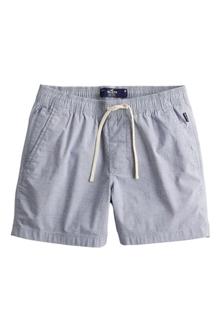 Linnen Short - Lichtgrijs