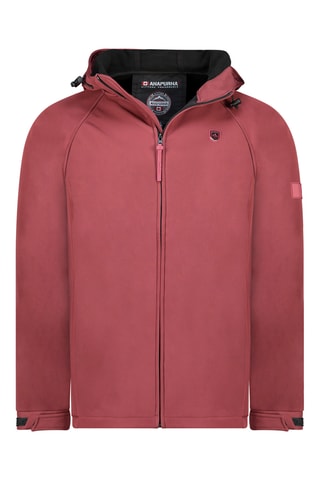 Casaco com capuz Softshell Tamigotalana - Bordô