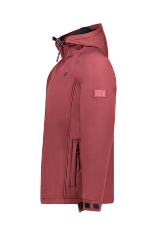 Casaco com capuz Softshell Tamigotalana - Bordô