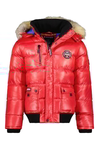 Blusão com capuz Bugsana  Preto - Vermelho