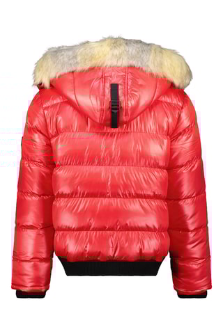 Blusão com capuz Bugsana  Preto - Vermelho