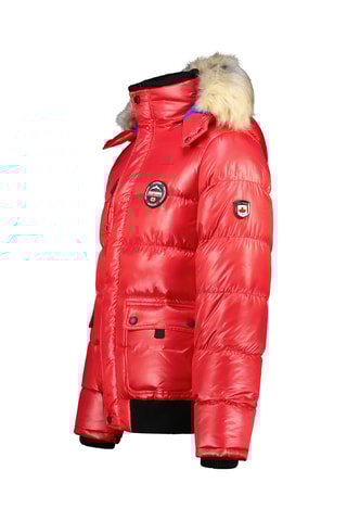 Blusão com capuz Bugsana  Preto - Vermelho