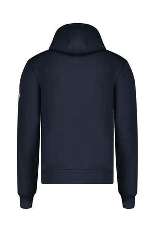 Sweat com capuz Funiana - Cinzento mesclado - Azul-marinho