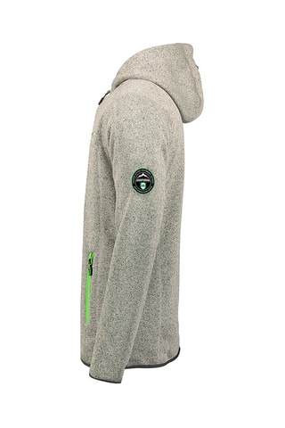 Sweat polar com capuz Trombonana Cinzento mesclado - Cinzento