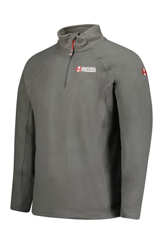 Sweat polar Tonneau - Preto - Branco, vermelho e cinzento