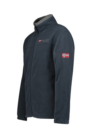 Sweat polar Uranium Preto - Azul-marinho