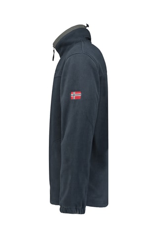 Sweat polar Uranium Preto - Azul-marinho