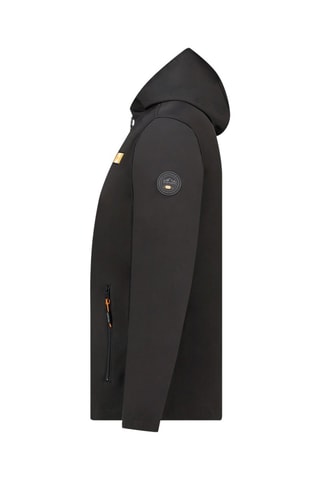 Blusão Softshell com capuz Teskana - Preto - Preto