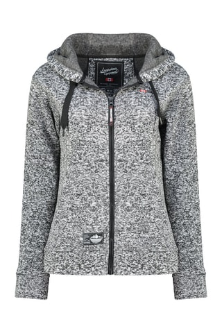 Sweat polar com capuz Talertana - Cinzento-mesclado