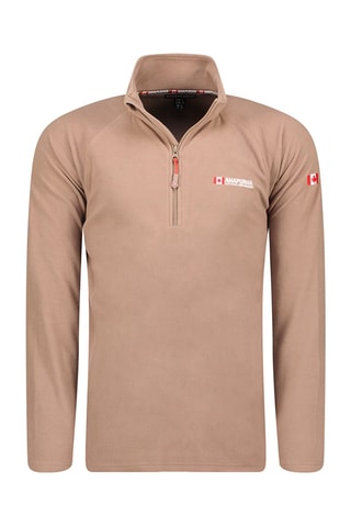 Sweat polar Tonneau - Preto - Castanho