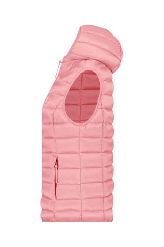 Colete acolchoado com capuz Vakitalana - Rosa-velho - Rosa