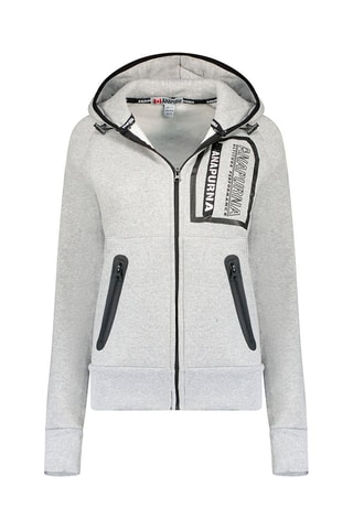 Sweat com capuz Fonaldana - Cinzento