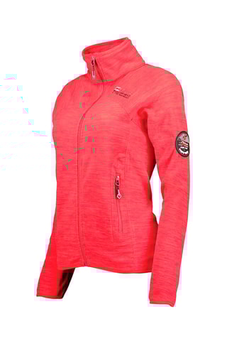 Casaco polar Tyrellana Preto - Vermelho