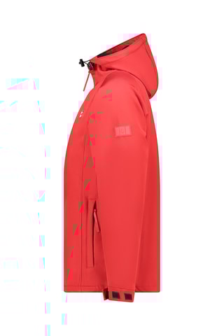 Casaco com capuz Softshell Tamigotalana - Vermelho