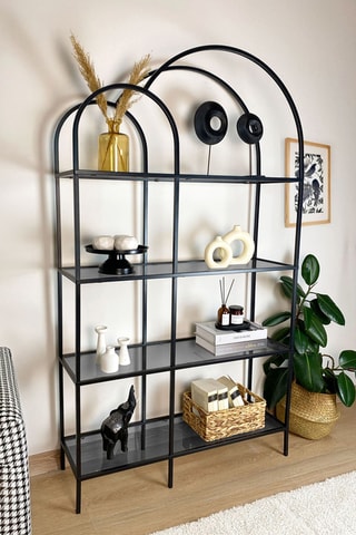 Bibliothèque en verre Twin - 100 x 175 x 30 cm