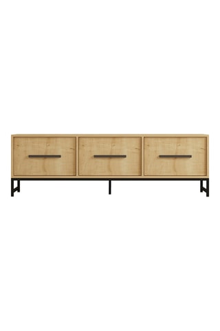 Meuble TV 3 abattants - 160 x 50 x 40 cm