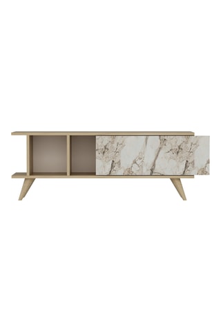 Meuble TV 1 abattant Liberty - 120 x 45 x 30 cm