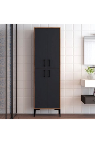 Meuble de rangement 4 portes  - 60 x 200 x 35 cm