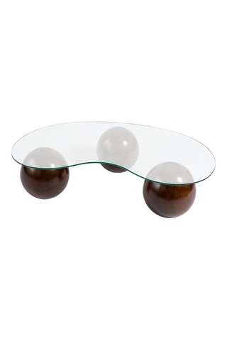 Table basse en verre Sphere - 120 x 30 x 70 cm