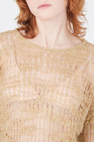 Linnen Trui 
Beige