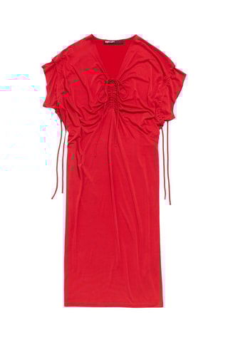Midi-jurk - Rood
