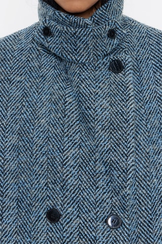 Wollen Jas - Blauw