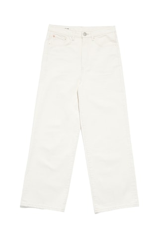 Jeans wide legs - Ecru