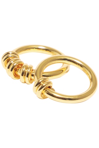2 Ringen - Goudkleurig