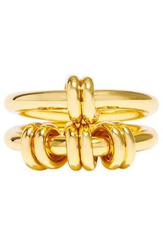2 Ringen - Goudkleurig