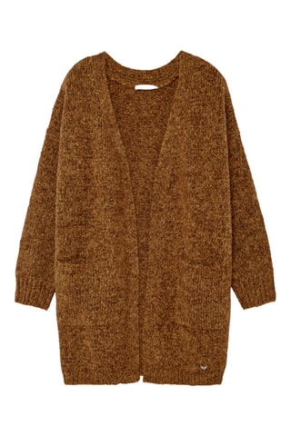 Gilet long - Marron