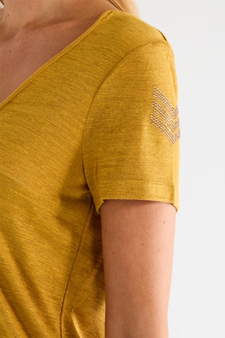 T-shirt - Moutarde