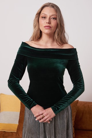 Top - Vert foncé