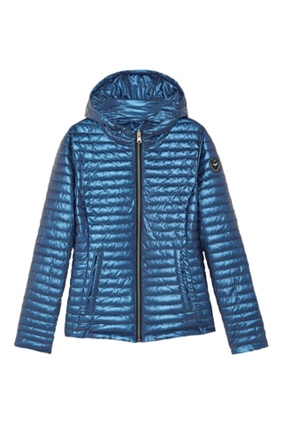 Doudoune à capuche Edama - Bleu marine