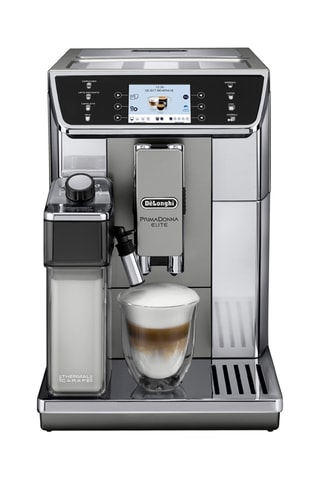 Machine à expresso Broyeur PrimaDonna Elite 650.75.MS - 2 l - 1450 W - 2 tasses - Argenté