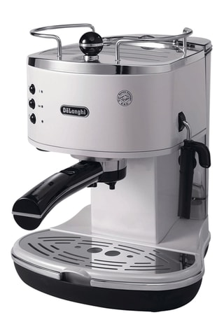 Cafetière - Café moulu - 1,4 l - 1100 W - Blanc