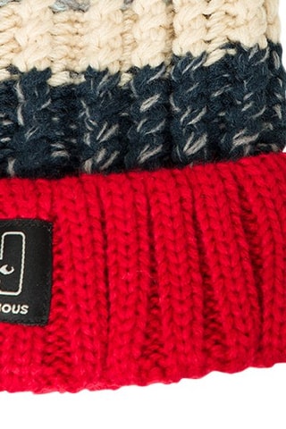 Muts en colsjaal - Rood