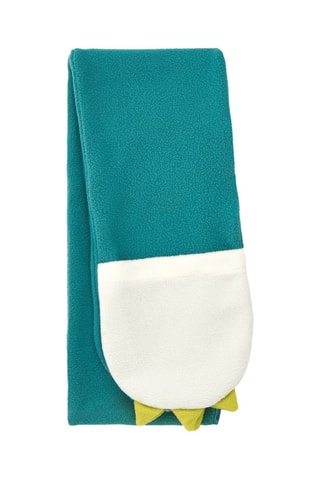 Fleece Sjaal - Pauwblauw