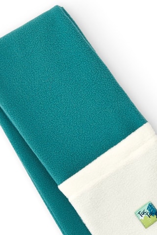 Fleece Sjaal - Pauwblauw