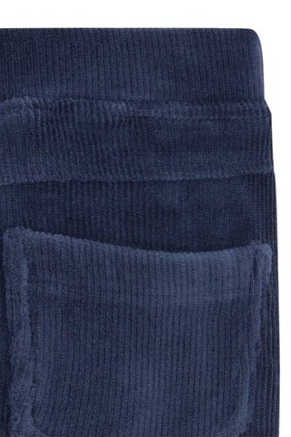 Velours Broek - Marineblauw