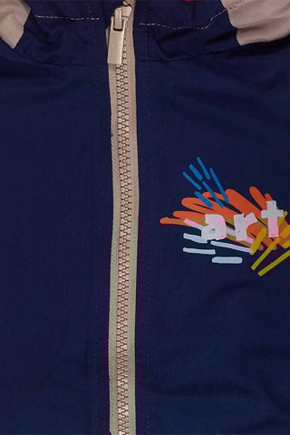 Windjack met Capuchon - Marineblauw