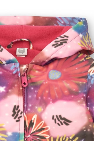 Regenjas met capuchon - Fuchsia